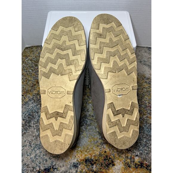 Stussy Deluxe x Timberland Wedge Loafer Shoe Men's 10 Vibram Sole Gray Black - Picture 9 of 12